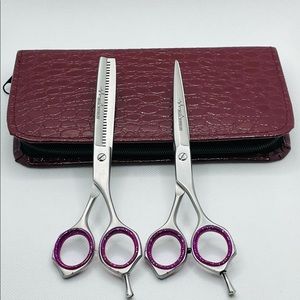 Professional Barber Scissors Set Stainless Steel